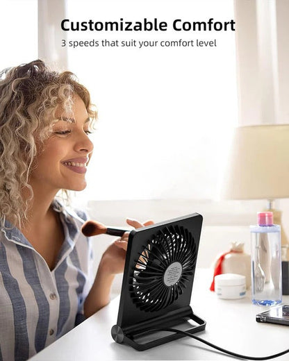 Breevo™ - Compact USB Cooling for Focused Personal Comfort