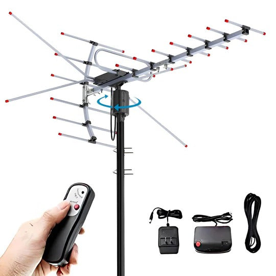 Orivex™ - Motorized Outdoor Antenna For Clear Local Reception