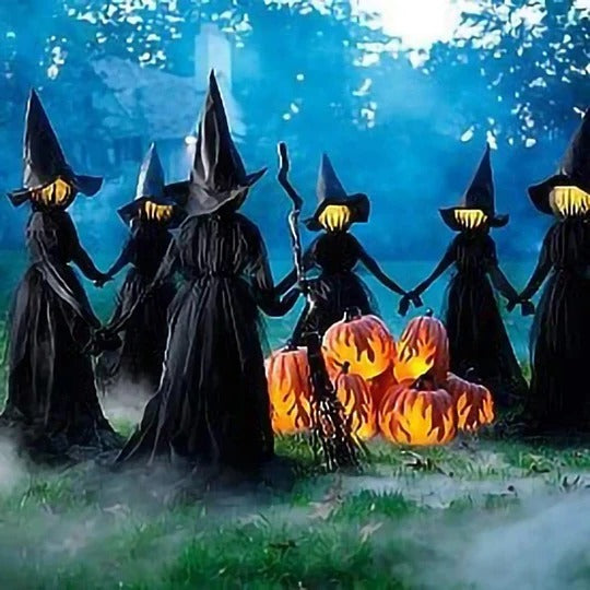 Glimora™ - Animated Lighted Witch For Spooky Yard Scenes