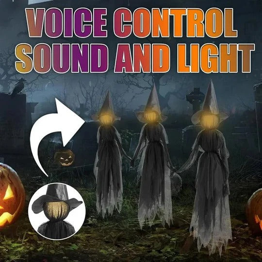 Glimora™ - Animated Lighted Witch For Spooky Yard Scenes