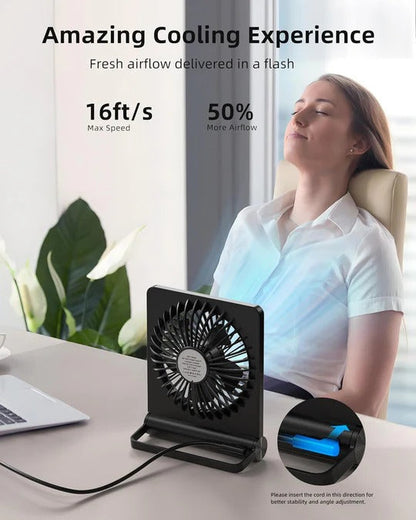 Breevo™ - Compact USB Cooling for Focused Personal Comfort