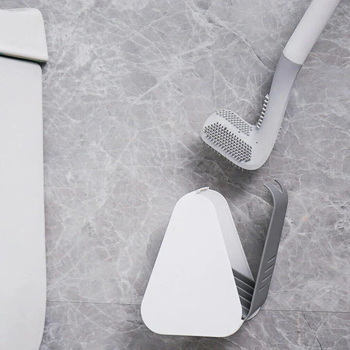 Nuvio™ - Concealed Self-Rinsing Brush For Cleaner Bathrooms