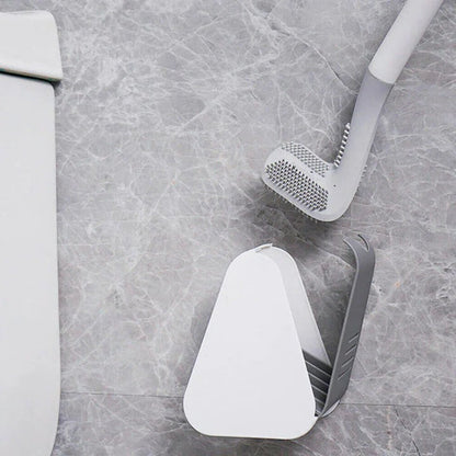 Nuvio™ - Concealed Self-Rinsing Brush For Cleaner Bathrooms