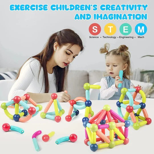 Magnova™ - Creative Magnetic Construction Play for Kids