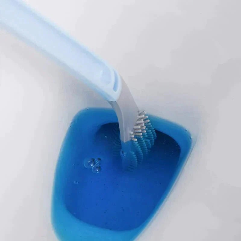 Nuvio™ - Concealed Self-Rinsing Brush For Cleaner Bathrooms