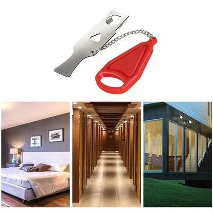 Safaro™ - Tool-Free Travel Privacy for Hinged Interior Doors