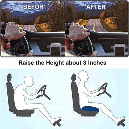 Elevon™ - Raises Seat Height Comfortably For Clearer Driving View