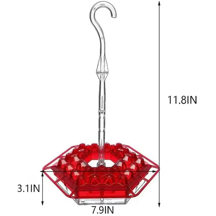 Nectarix™ - Ant-Guard Hanging Feeder for Garden Birds