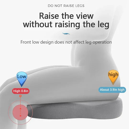 Elevon™ - Raises Seat Height Comfortably For Clearer Driving View