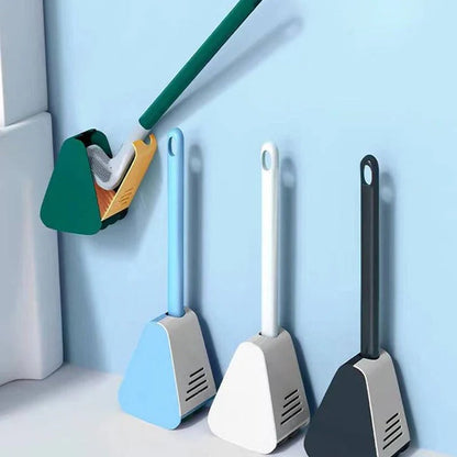 Nuvio™ - Concealed Self-Rinsing Brush For Cleaner Bathrooms