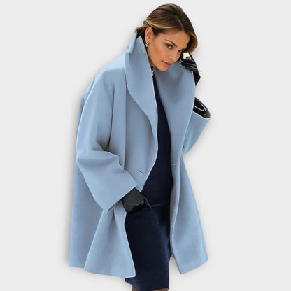 Vellon™ - Tailored Wool-Blend Coat for Everyday Warmth