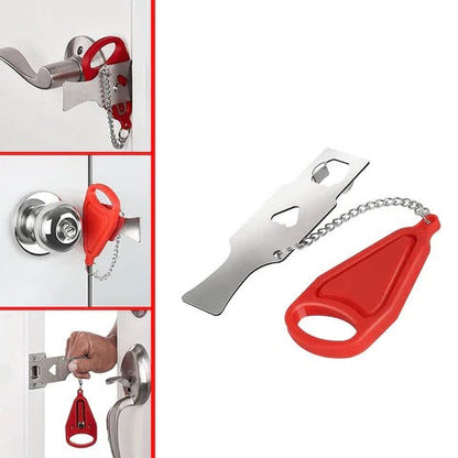Safaro™ - Tool-Free Travel Privacy for Hinged Interior Doors
