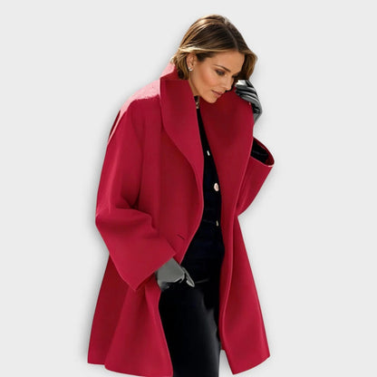 Vellon™ - Tailored Wool-Blend Coat for Everyday Warmth