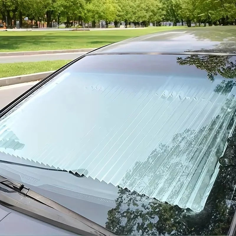 Solara™ - Smooth Retractable Shade For Windshield Protection