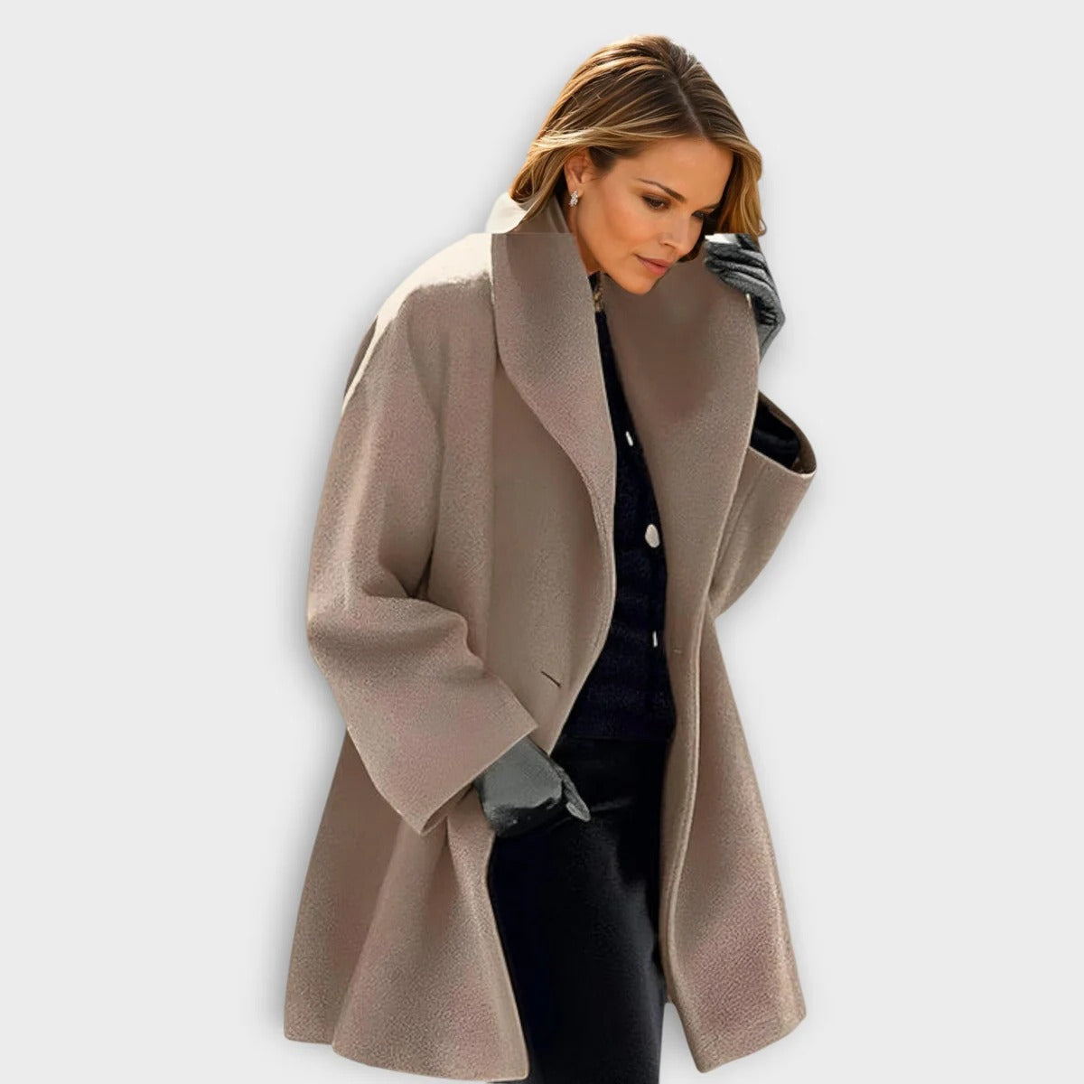 Vellon™ - Tailored Wool-Blend Coat for Everyday Warmth