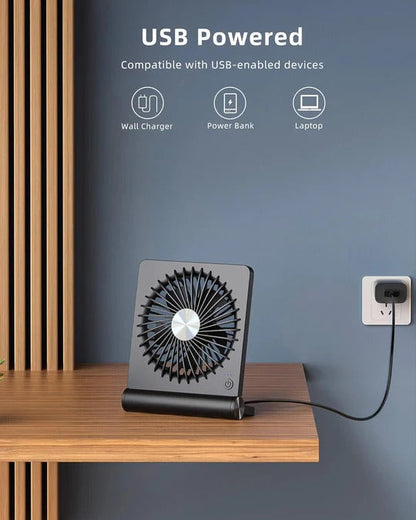 Breevo™ - Compact USB Cooling for Focused Personal Comfort
