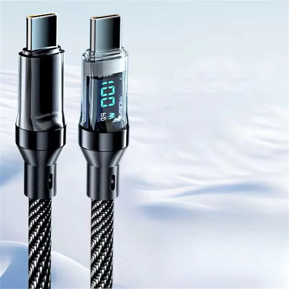 Voltix™ - Smart Power Cable for Fast, Visible Charging