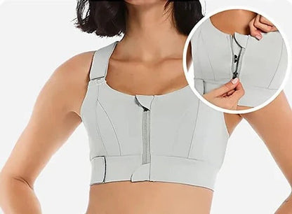 Vellix™ - Structured Front‑Zip Support For Active Wear