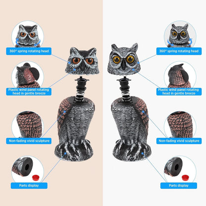 Aviara™ - Realistic Visual Predator for Garden Protection