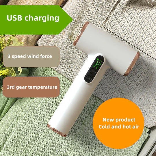 Vela™ - Compact Wireless Dryer for On-the-Go Styling