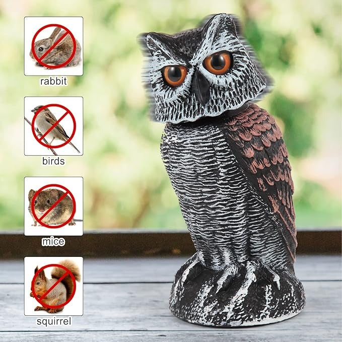 Aviara™ - Realistic Visual Predator for Garden Protection