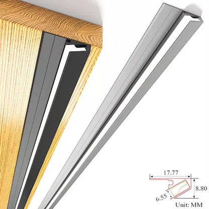 Luminex™ - Slim angled lighting for concealed cabinet illumination