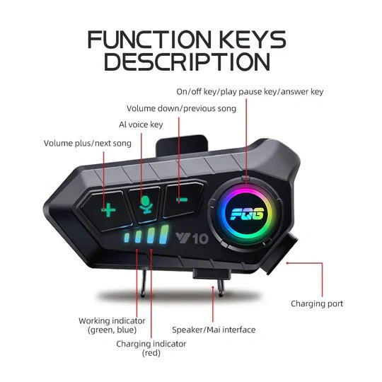 Veloce™ - Connected Riding, Clear Calls and Navigation