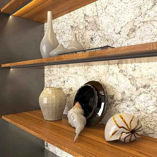 Luminex™ - Slim angled lighting for concealed cabinet illumination
