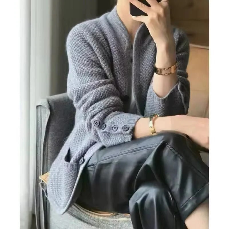 Vellon™ - Warm Knit Jacket With Low-Bulk Comfort