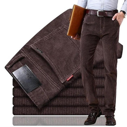 Velora™ - Timeless Corduroy Trousers For Everyday Wear