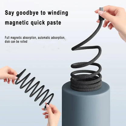 Magnea™ - Self-Coiling Cable for Neat, Hassle-Free Charging