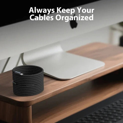 Magnea™ - Self-Coiling Cable for Neat, Hassle-Free Charging