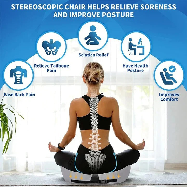 Reliva™ - Contoured Support For All-Day Sitting