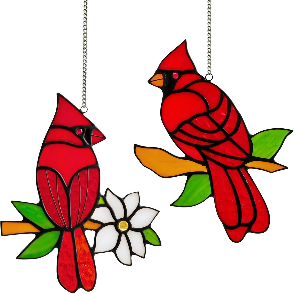Aureli™ - Handmade Stained Glass Window Accent For Sunlit Rooms
