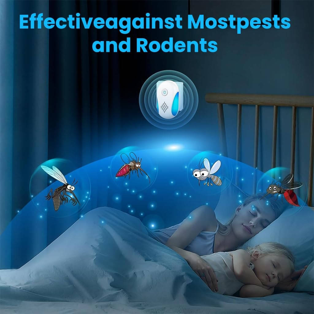 Silvex™ - Quiet Ultrasonic Pest Control for Home Rooms