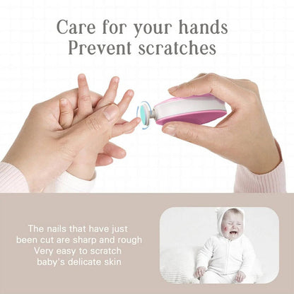 Lullio™ - Gentle, Quiet Filing for Newborn Nails