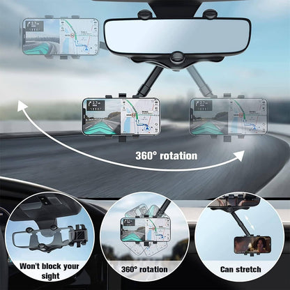 Navio™ - Rearview Phone Mount for Safer Driving