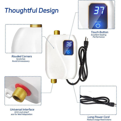 Aquaro™ - Compact Under-Sink Instant Hot Water