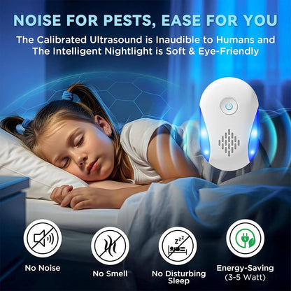 Silvex™ - Quiet Ultrasonic Pest Control for Home Rooms