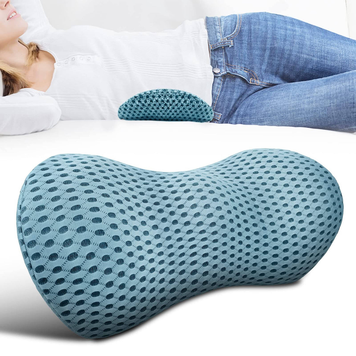 Vestra™ - Contoured Lumbar Support For All-Day Sitting