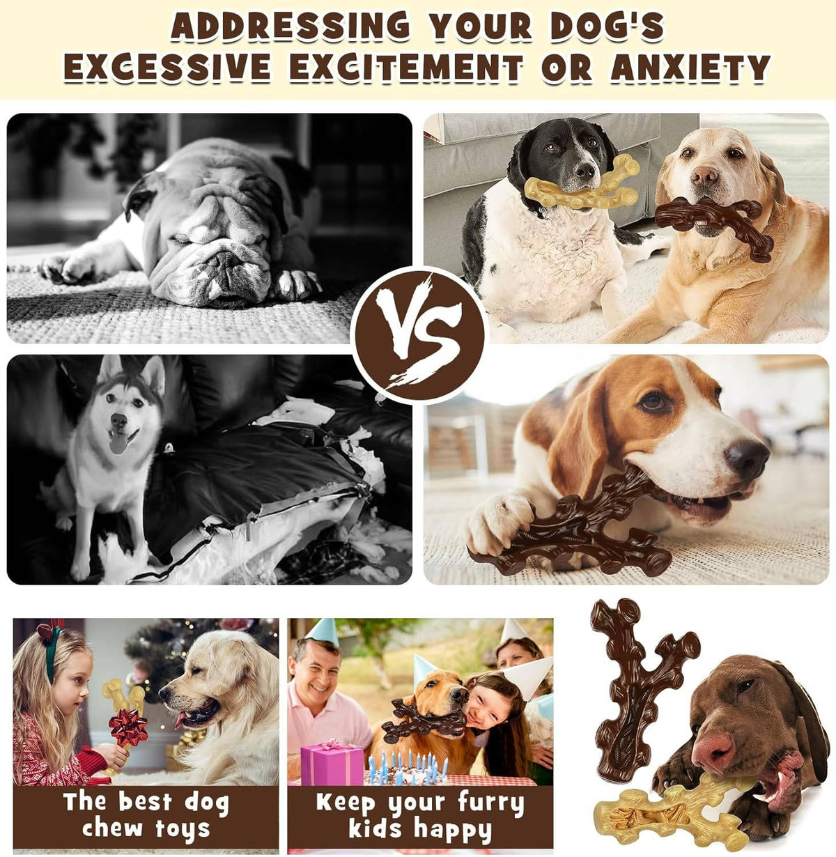 Gravyn™ - Durable Fork-Shaped Chew For Focused Play
