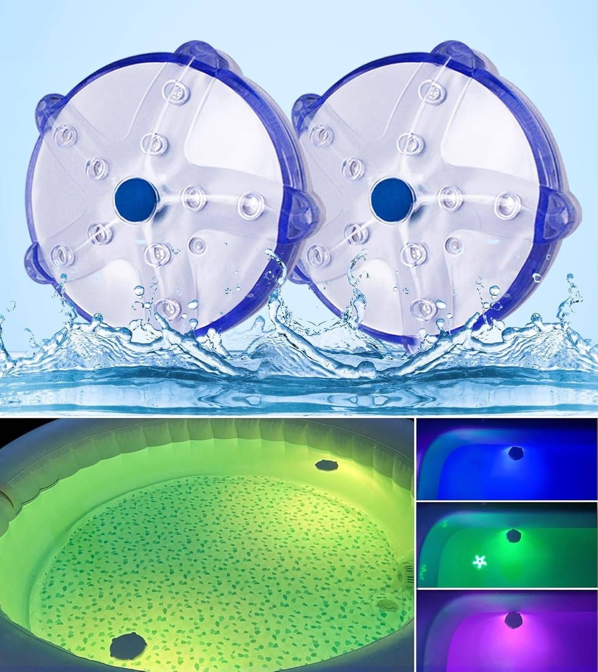 Luminis™ - Colorful Floating Lights For Pools And Baths