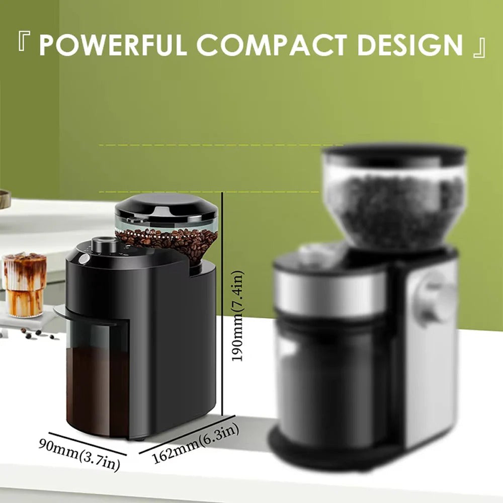 Mornex™ - Precision Burr Grinding For Smooth Daily Coffee