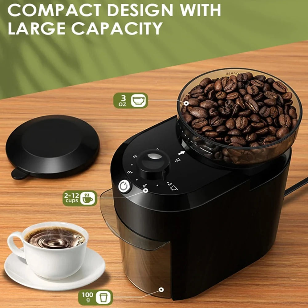 Mornex™ - Precision Burr Grinding For Smooth Daily Coffee