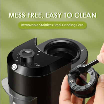 Mornex™ - Precision Burr Grinding For Smooth Daily Coffee
