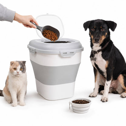 Sentrya™ - Airtight Collapsible Pet Food Organizer