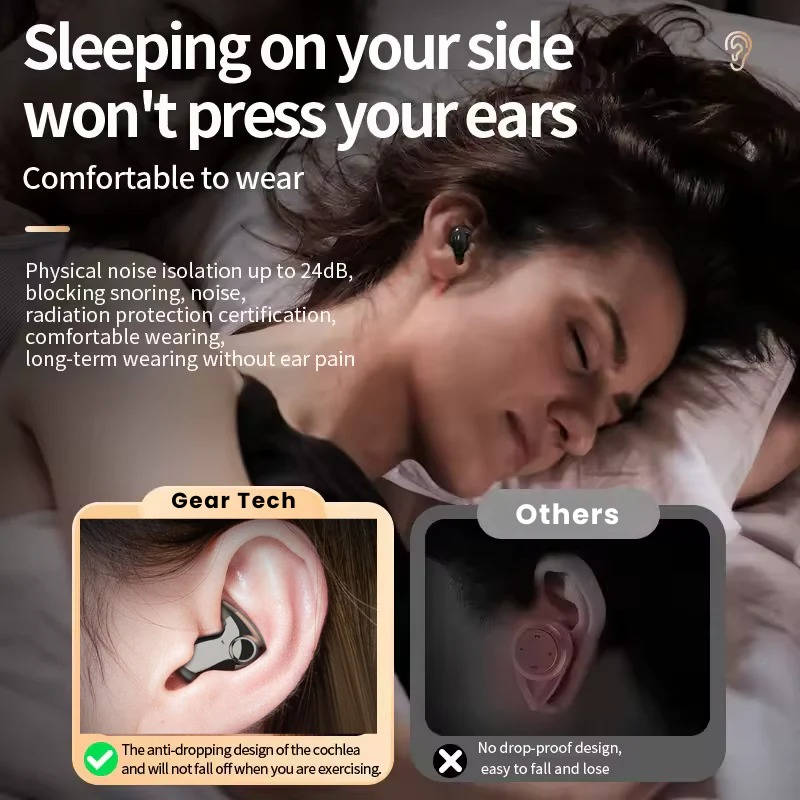 Somniq™ - Ultra-Light Sleep Earbuds For Side Sleepers