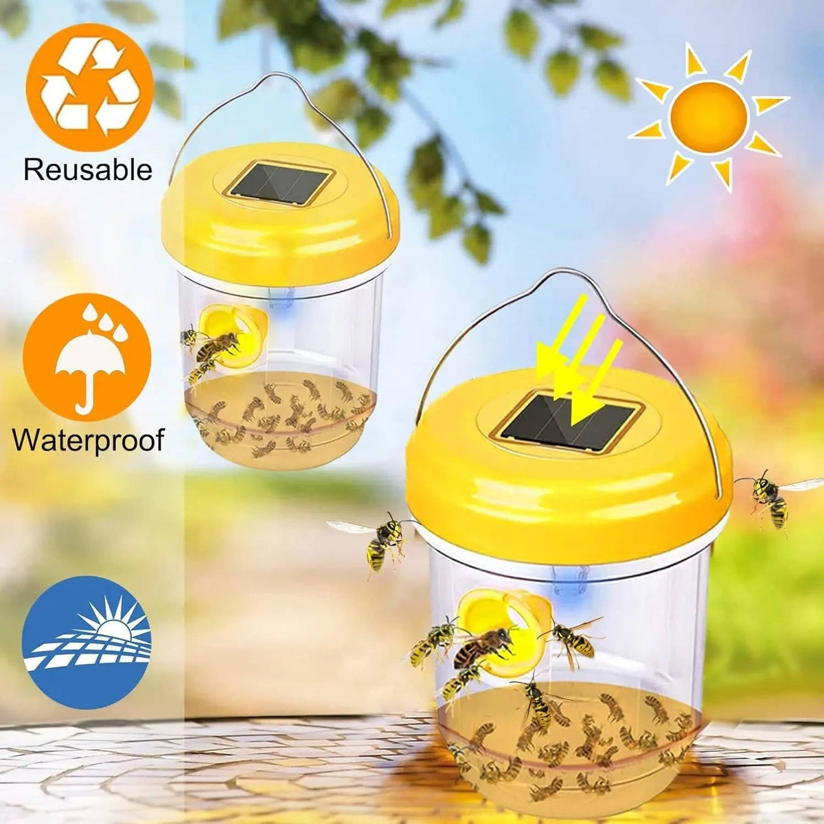 Vespera™ - Quiet Outdoor Trapping For Wasps and Bees