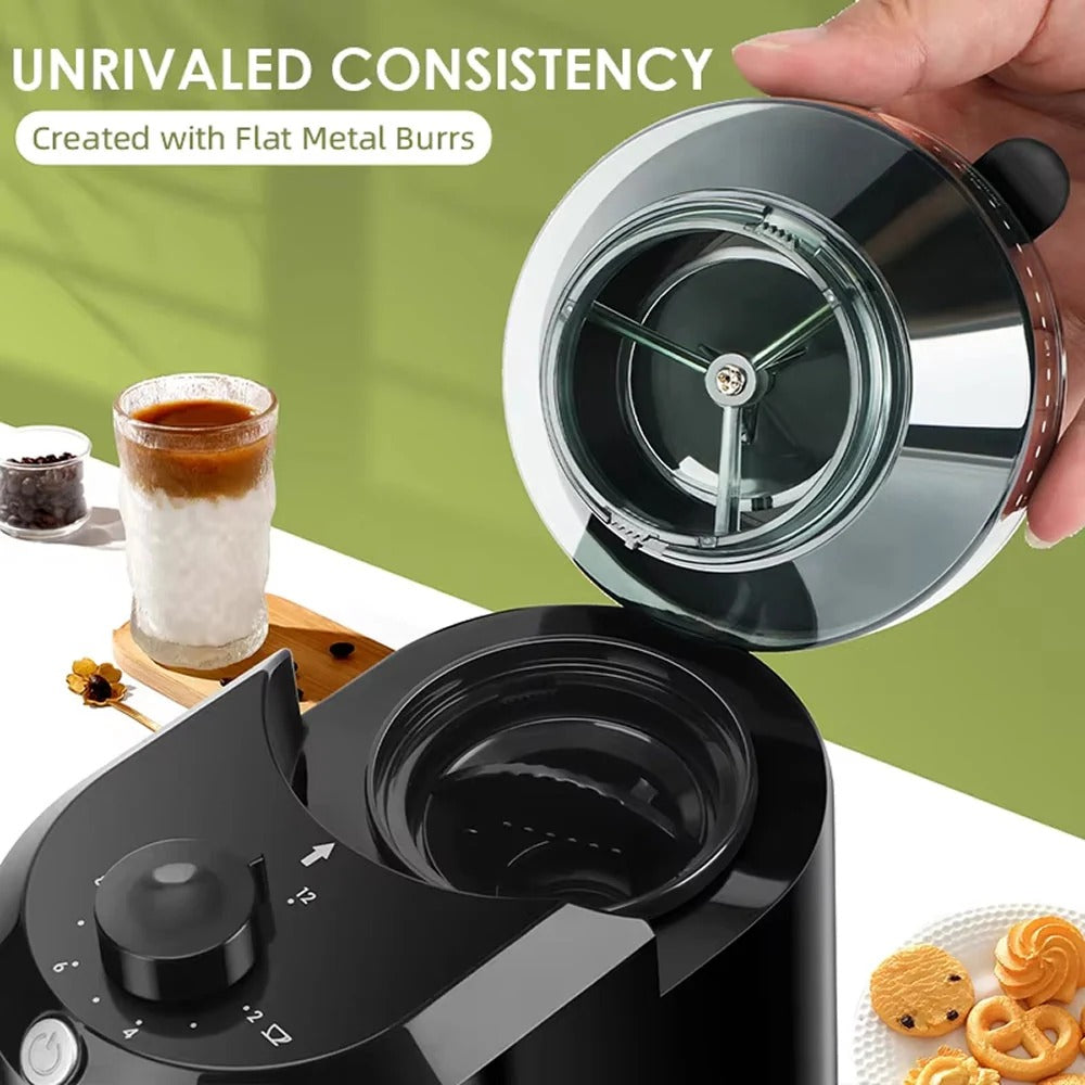 Mornex™ - Precision Burr Grinding For Smooth Daily Coffee