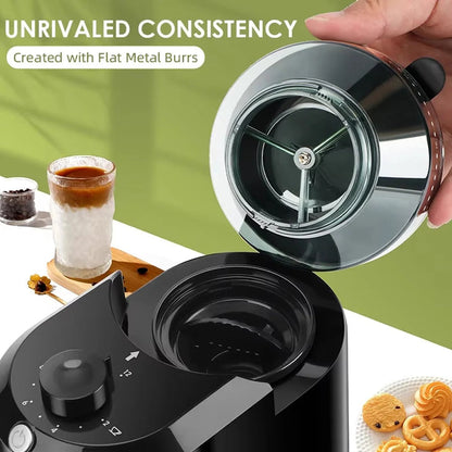Mornex™ - Precision Burr Grinding For Smooth Daily Coffee